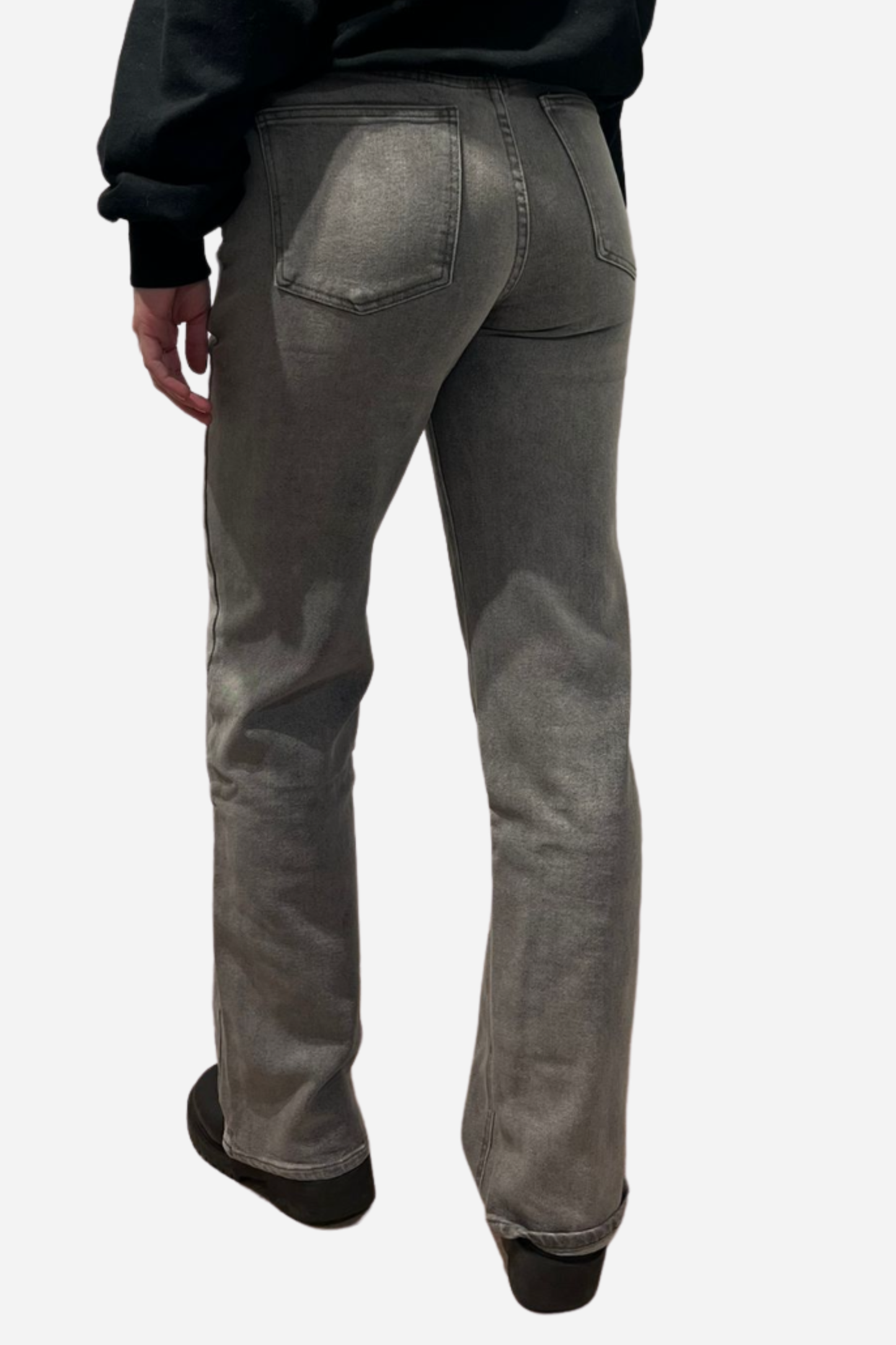 Straight leg jeans grey