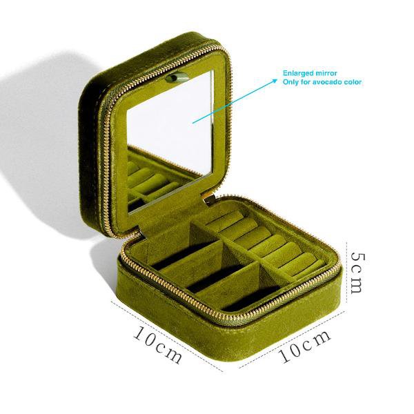 Treasure Touch – Luxe Reissieradendoosje met 18K Gouden Ritssluiting