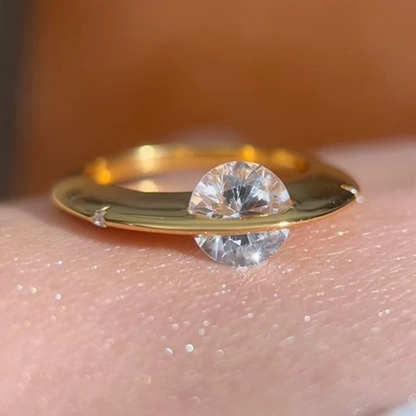 Twinkled Star Ring – Dromerig & Sprankelend met Kosmische Charme
