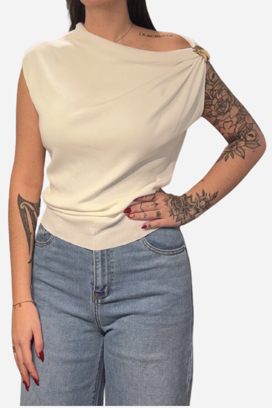 Top Ellie white
