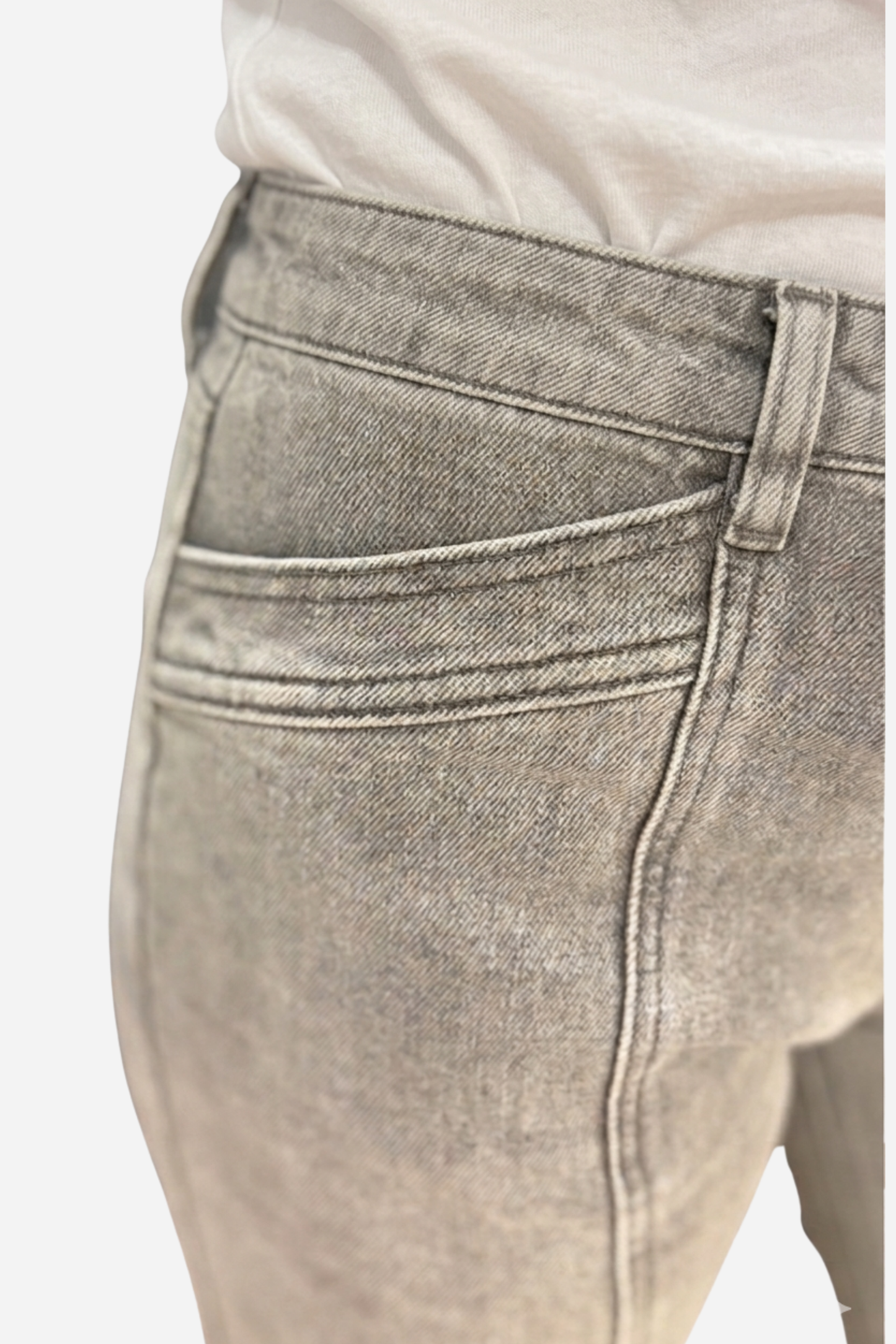 Straight leg jeans grey
