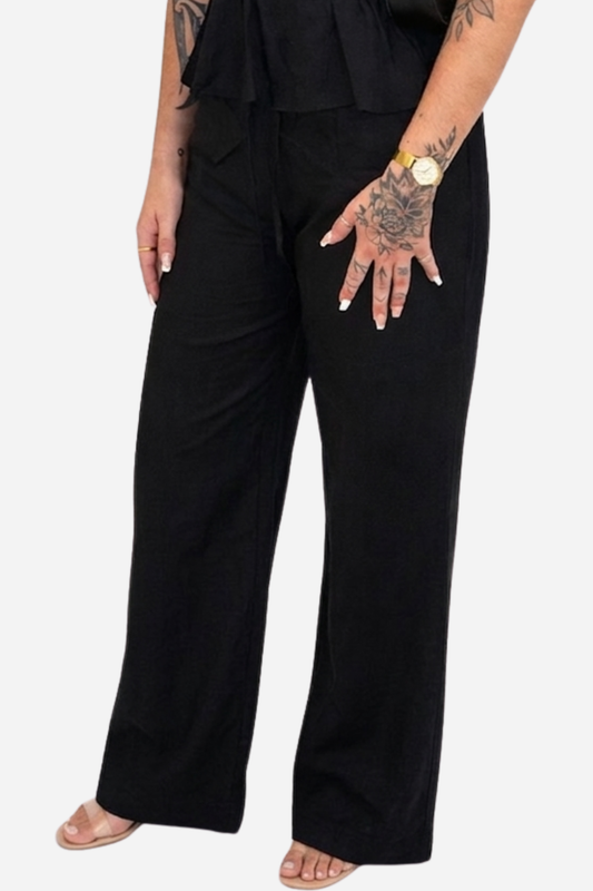 Pants Nissa black - tall