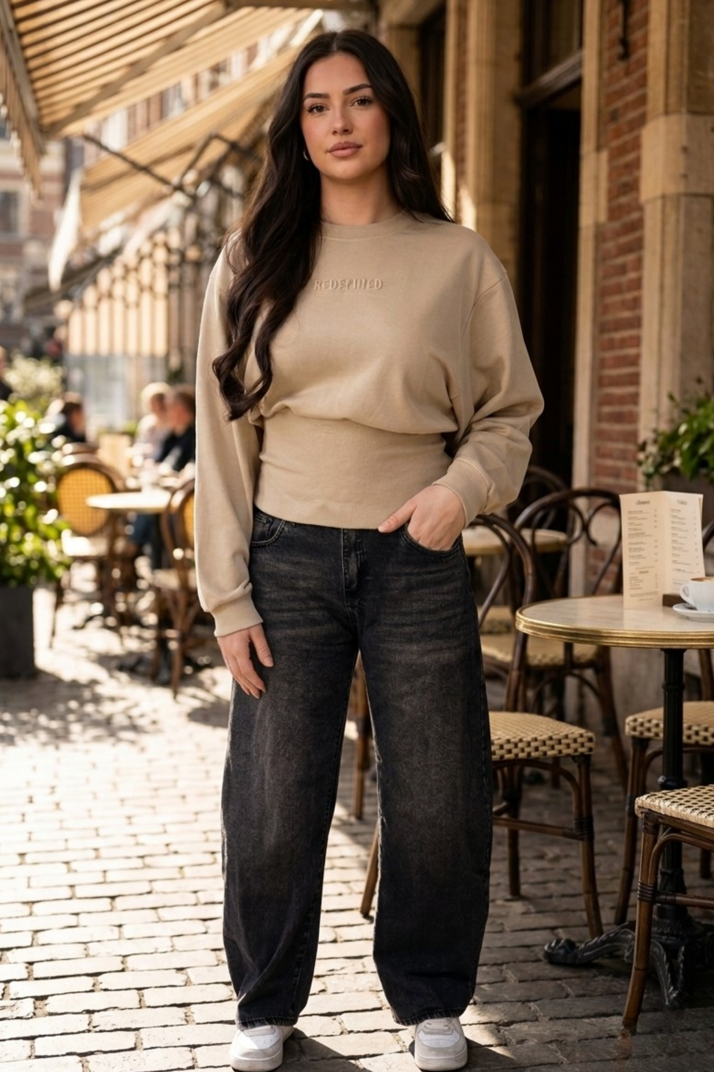 Sweater Niki taupe