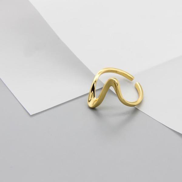 Hartslag Ring – Tijdloze Unisex Ring met Uniek ECG-Design