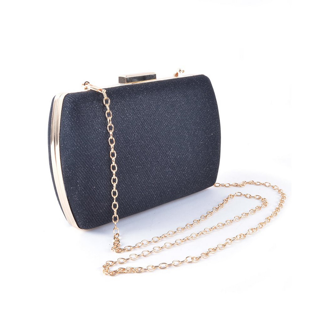 Avondtasje – Elegant Kunstleren Accessoire met Gouden Details