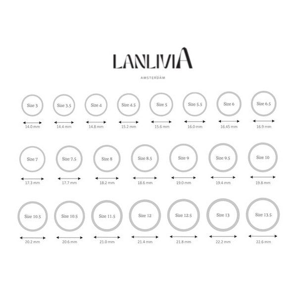 Star Trace – Dubbelzijdige Verstelbare Ring met Zirkonia