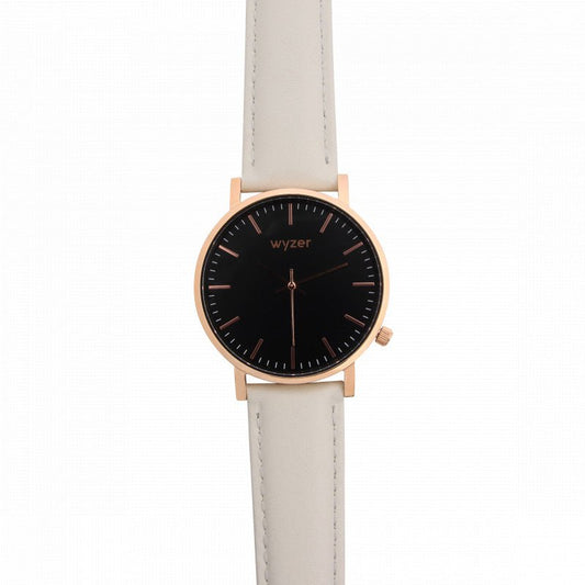 Black Mist - Stijlvol en Elegant Horloge met een Zwarte Wijzerplaat